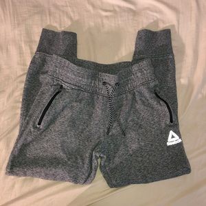 Gray Reebok sweatpants/joggers